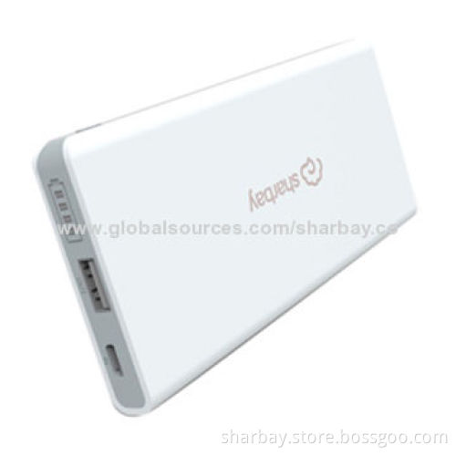 Emergency Mobile Phone Charger with 10,000mAh Capacity, Various Colors Available, 4 Indicator LightsNew